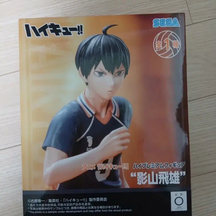 [BUNJANG] Sega Haikyuu!! Kageyama Tobio Figure (Sealed) / (미개봉) 세가 하이큐 카게야마 토비오