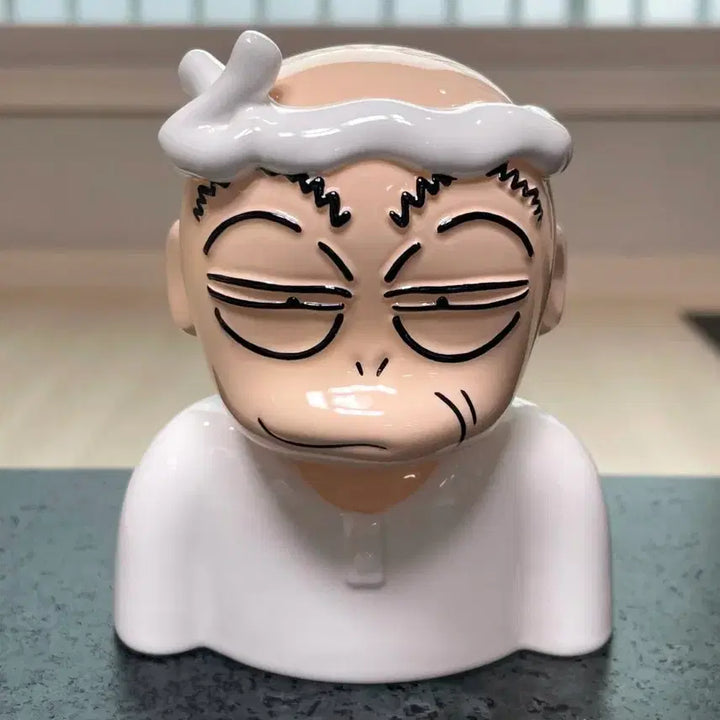 [BUNJANG] Crayon Shin-chan Chicken Skewer Shop Owner Custom Figure / 짱구는 못말려 닭꼬치 가게 사장님 주문제작 피규어
