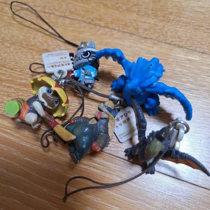 [BUNJANG] Monster Hunter Figure Keychain Collection / 몬스터 헌터 피규어 키링 모음