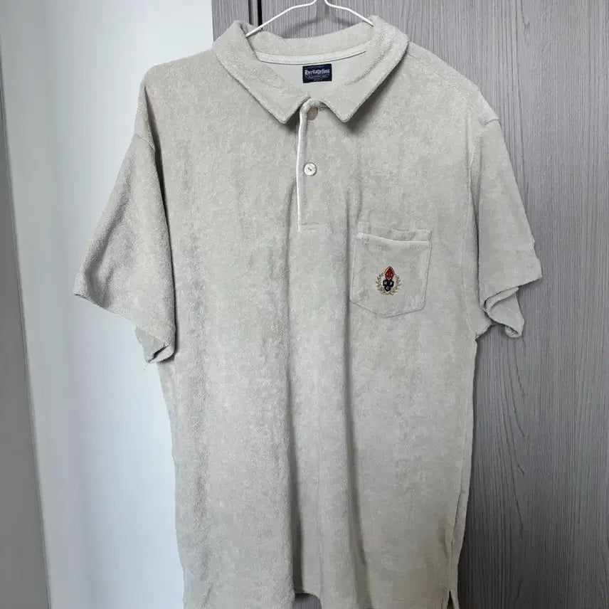 [BUNJANG] Heritageplus Terry Polo T-Shirt M / 헤리티지플로스 타올 카라티 폴로티 테리 M
