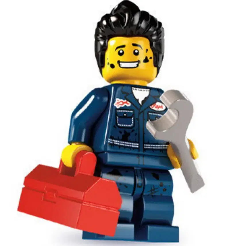 [BUNJANG] LEGO Minifigure Mechanic (Series 15) / 레고 8827-15 정비공 피규어