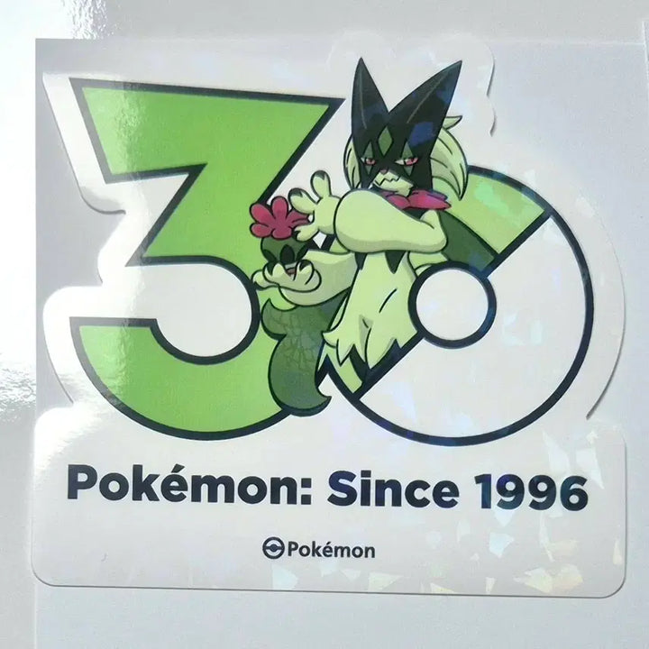 [BUNJANG] Pokemon 30th Anniversary Logo Sticker Masking Tape / 포켓몬 30주년 로고 스티커 마스카나