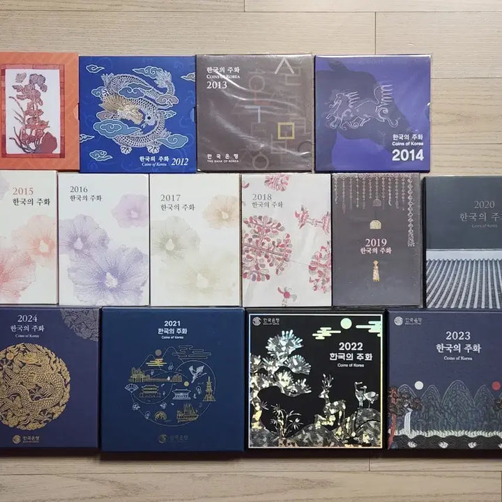 [BUNJANG] Korean Coin Set (2014-2017) / 한국의 민트 14년 15,16,17년 4세트