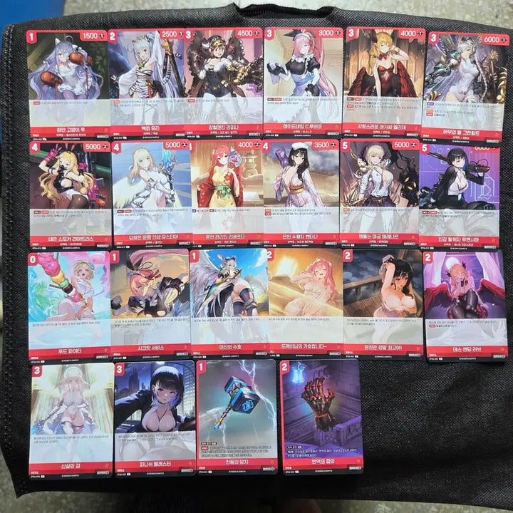 [BUNJANG] Brown Dust 2 Nibel Arena Booster Pack (BT06) Red C Grade Dummy Set / 니벨아레나 브라운더스트2 부스터팩(BT06)적색C등급 더미1세트 팝니다.
