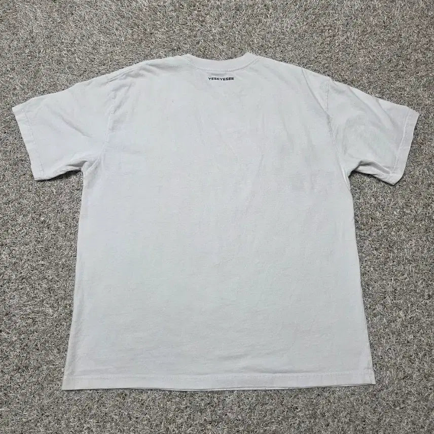 [BUNJANG] YESSEESEO T-shirt White XL / 예스아이씨 반팔 화이트 XL