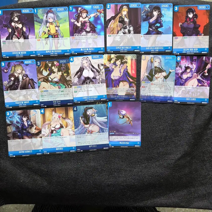 [BUNJANG] Brown Dust 2 Nibel Arena Starter Pack ST11 Blue Dummy Set / 니벨아레나 브라운더스트2 스타터팩(ST11)청색 더미1세트 팝니다.