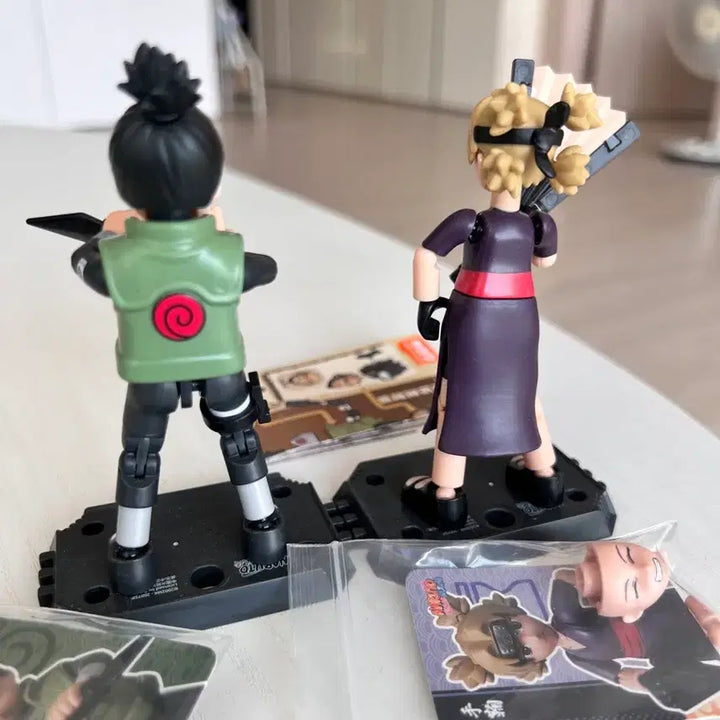 [BUNJANG] Naruto Shikamaru &amp; Temari Figure Bundle Set / 나루토 시카마루 테마리 블로키 피규어 세트 일괄 판매