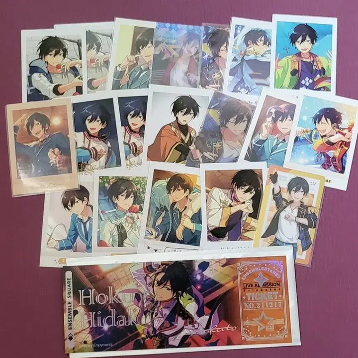 [BUNJANG] Ensemble Stars Hidaka Hokuto Merchandise Bundle Set / 앙상블 스타즈 히다카 호쿠토 굿즈 일괄