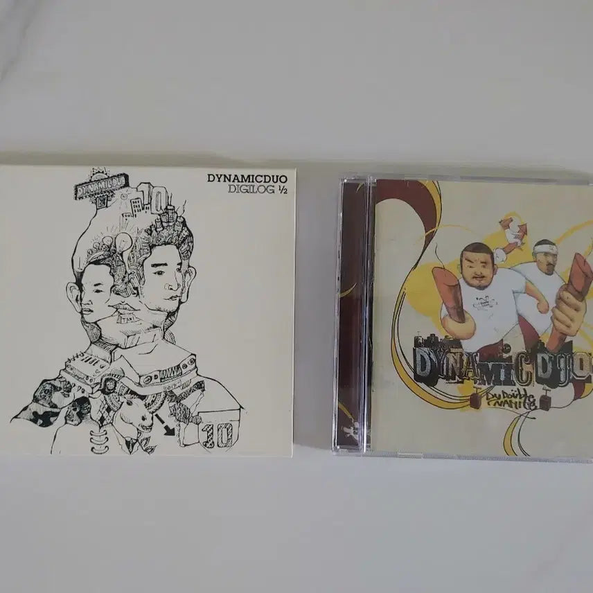 [BUNJANG] Dynamic Duo Bundle Set 2nd &amp; 6th Album CDs / (반값택포)다이나믹듀오 2집 +6집 일괄  CD