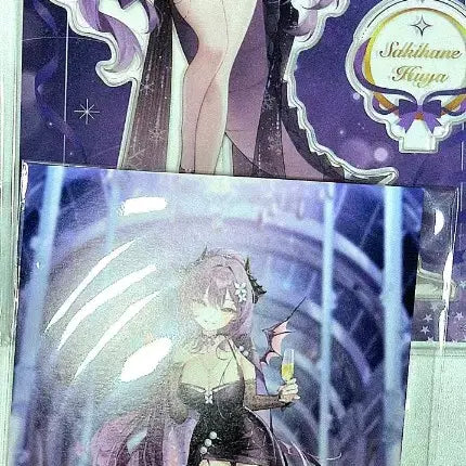 [BUNJANG] Stellive Uni 3rd Anniversary Acrylic Huya Bundle Set (Sealed) / 스텔라이브 3주년 아크릴 유니 후야 일괄 미개봉