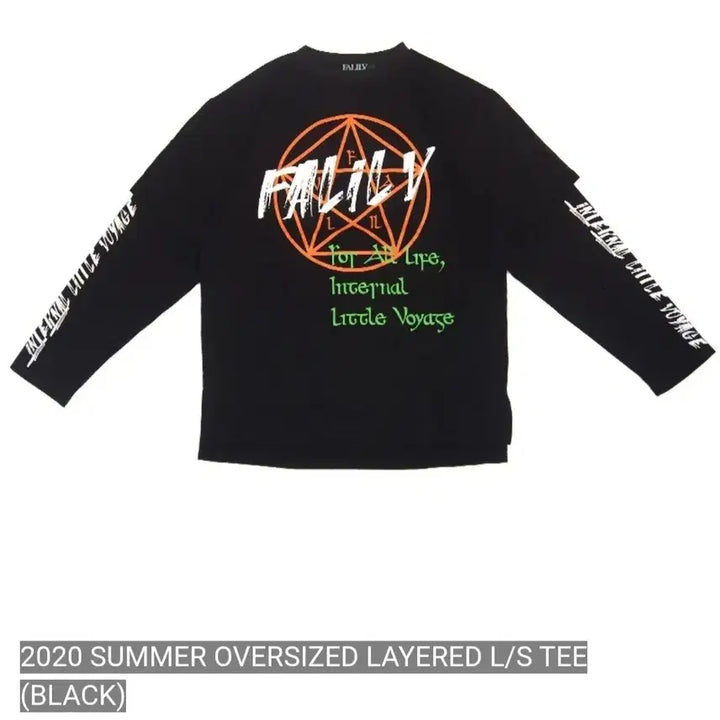 [BUNJANG] falilv by falilv Oversized Layered Long Sleeve T-Shirt (Black) / falilv by falilv 티셔츠