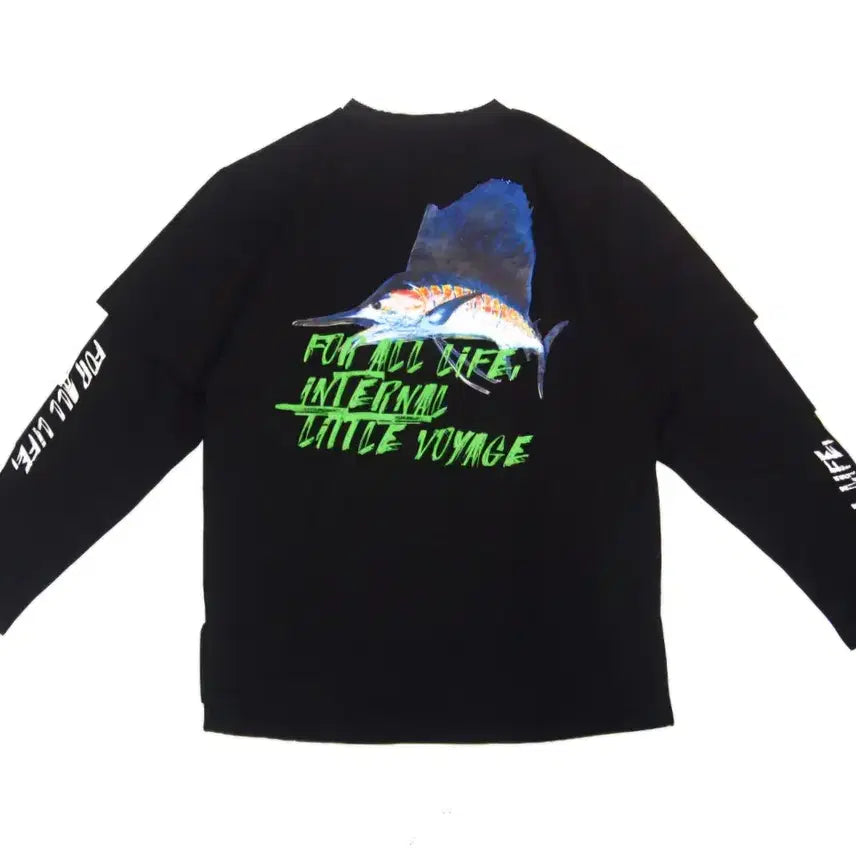 [BUNJANG] falilv by falilv Oversized Layered Long Sleeve T-Shirt (Black) / falilv by falilv 티셔츠