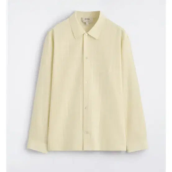 [BUNJANG] COS Check Jacquard Cotton Shirt / COS 코스 체크 자카드 코튼 셔츠