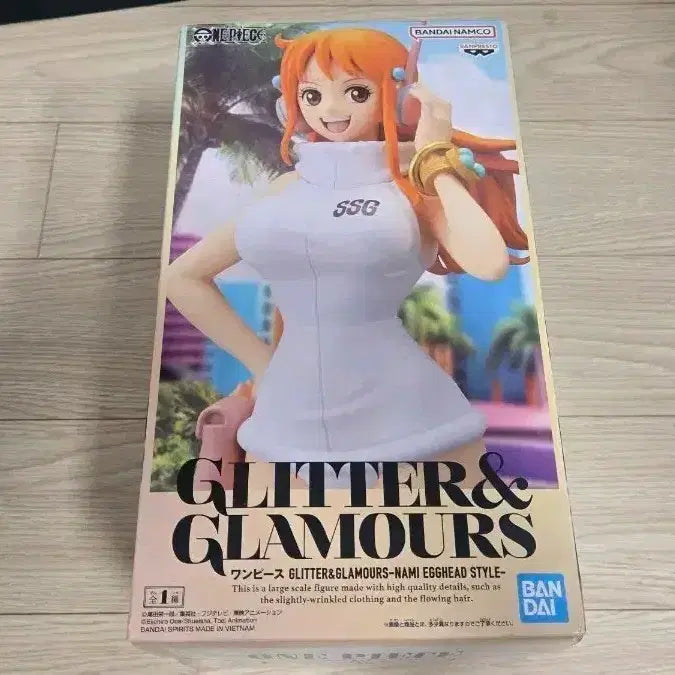 [BUNJANG] Bandai Glitter &amp; Glamours Nami Figure (Sealed) / 미개봉 원피스 지앤지 g&amp;g GLITTER&amp;GLAMOURS 나미 피규어