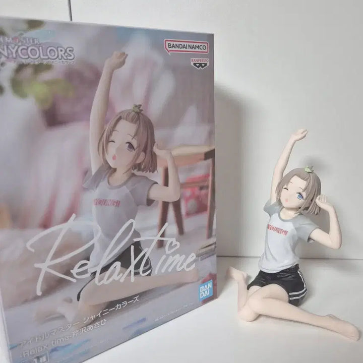 [BUNJANG] Imas Asahi Serizawa Relax Time Figure / 아이마스 학원마스 세리자와 아사히 릴렉스타임 미소녀 피규어
