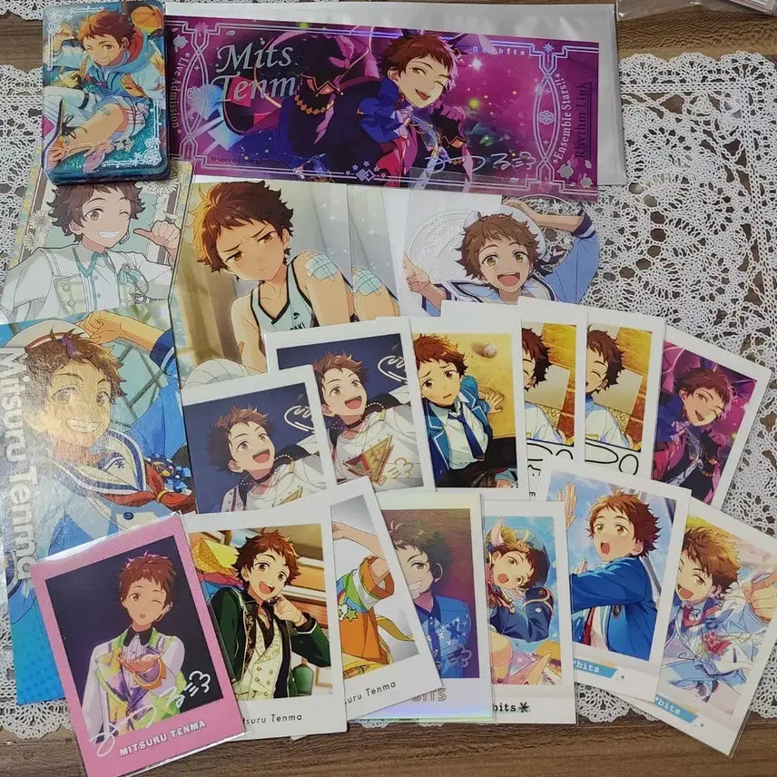 [BUNJANG] Ensemble Stars Tenma Mitsuru Merchandise Bundle Set / 앙상블 스타즈 텐마 미츠루 굿즈 일괄