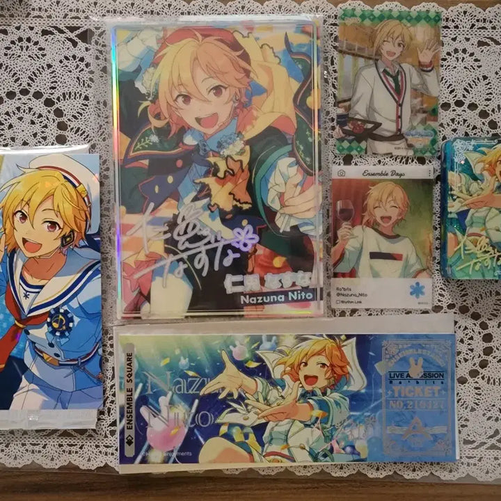 [BUNJANG] Ensemble Stars Nazuna Nito Merchandise Bundle Set / 앙상블스타즈 니토 나즈나 굿즈 일괄
