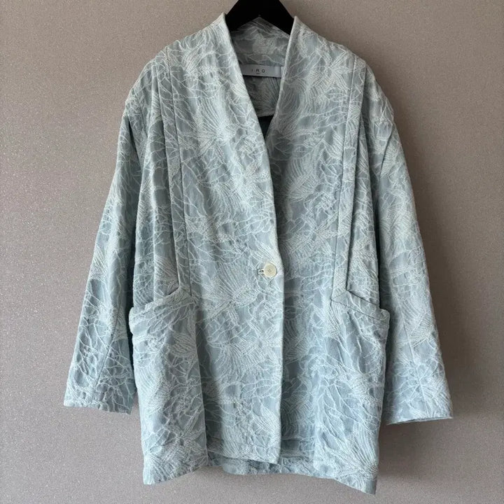 [BUNJANG] IRO Denim Jacquard Oversized Jacket Size 34 / [정품] IRO 데님 자카드 오버핏 자켓 34사이즈