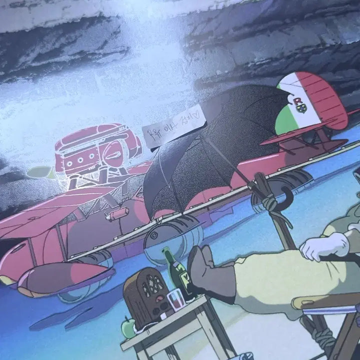 [BUNJANG] Studio Ghibli Porco Rosso Official Taiwan Limited Edition A3 Poster / 지브리 붉은 돼지 공식 특전 A3 포스터 대만 영화관 수량 한정