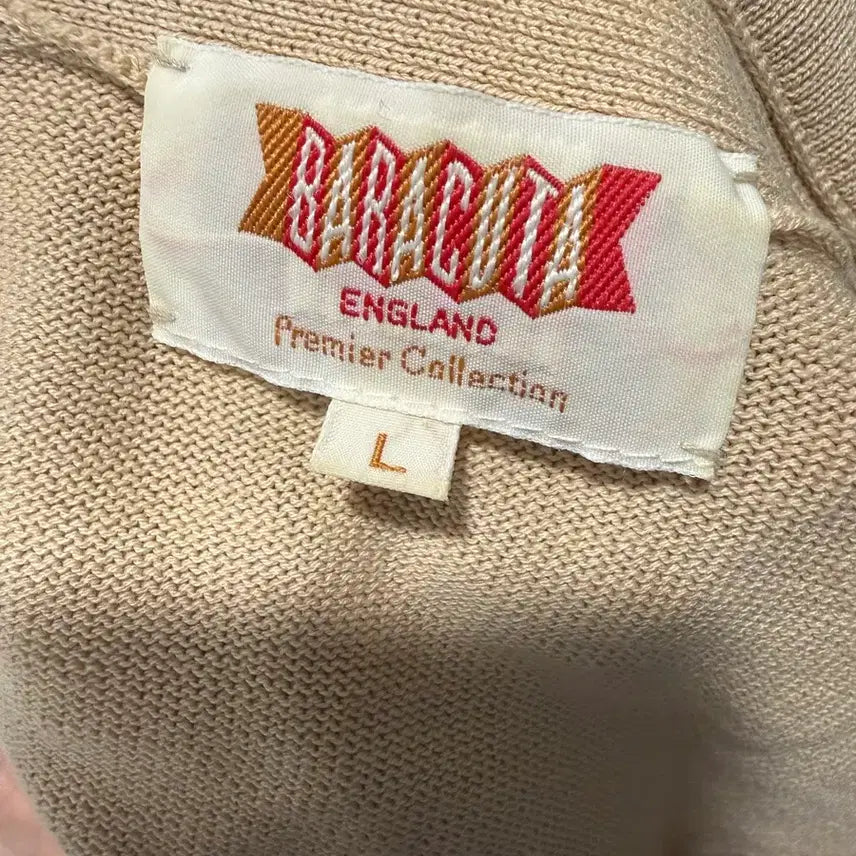 [BUNJANG] Baracuta Short Sleeve Knit Polo L / 바라쿠타 반팔 카라 니트 L