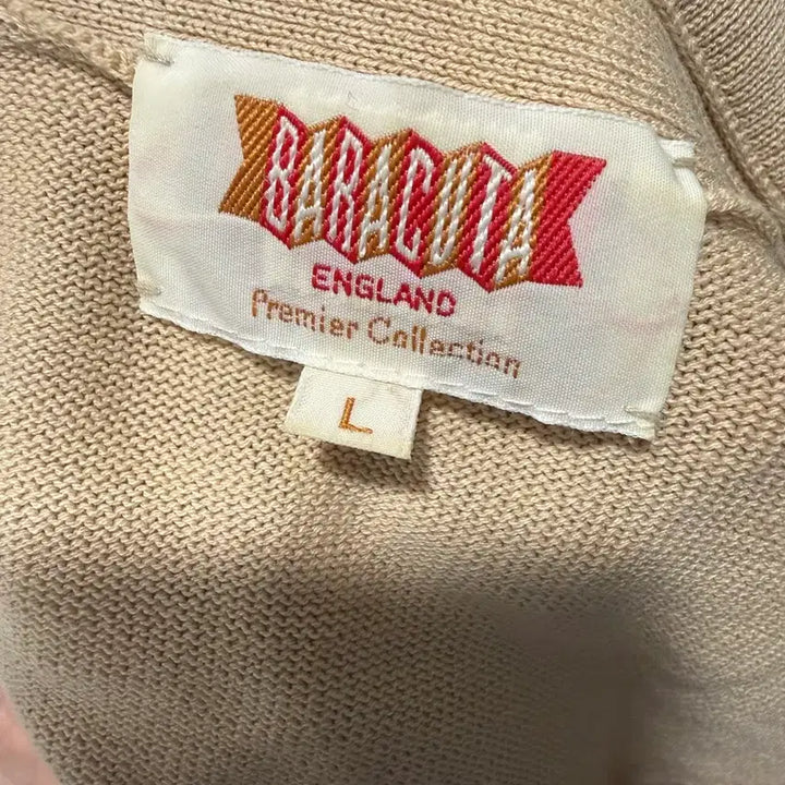 [BUNJANG] Baracuta Short Sleeve Knit Polo L / 바라쿠타 반팔 카라 니트 L
