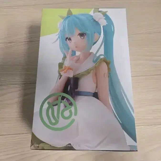 [BUNJANG] Hatsune Miku Flower Fairy Lily of the Valley Version Noodle Stopper Figure (Sealed) / 미개봉 후류 하츠네 미쿠 누들 스토퍼 플라워 페어리 은방울꽃 버전 피규어