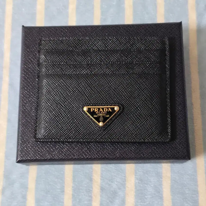 [BUNJANG] Prada Saffiano Card Holder / 프라다 사피아노 카드지갑