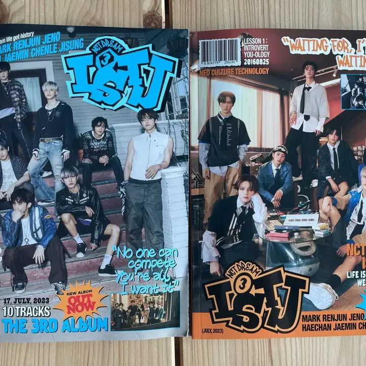 [BUNJANG] NCT DREAM ISTJ Album Bundle Set (Includes Folded Poster, Jeno Polaroids) / [폴라포함] NCT 엔시티드림 ISTJ 앨범 2종 일괄 양도