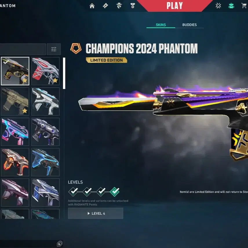[BUNJANG] Valorant Account - High Tier (Ascendant 3) with Extensive Skin Collection / 발로란트