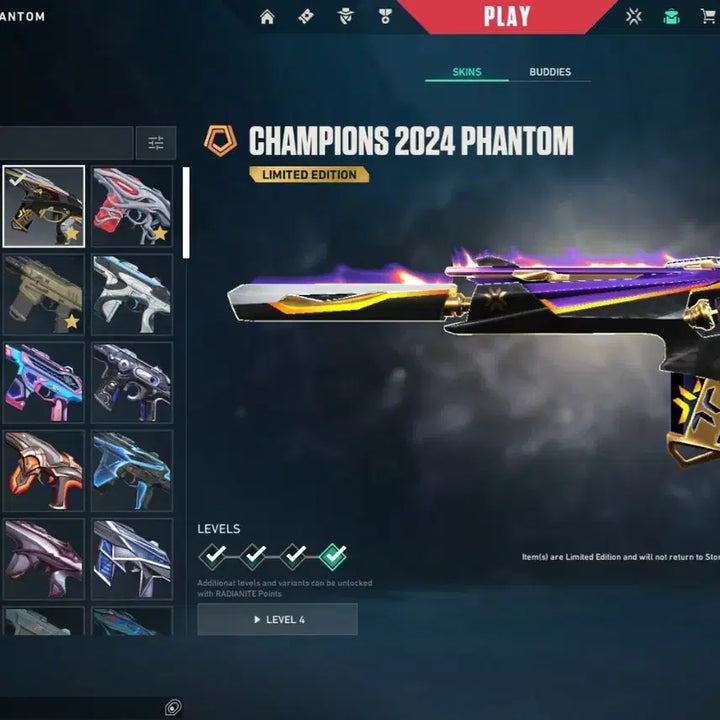 [BUNJANG] Valorant Account - High Tier (Ascendant 3) with Extensive Skin Collection / 발로란트
