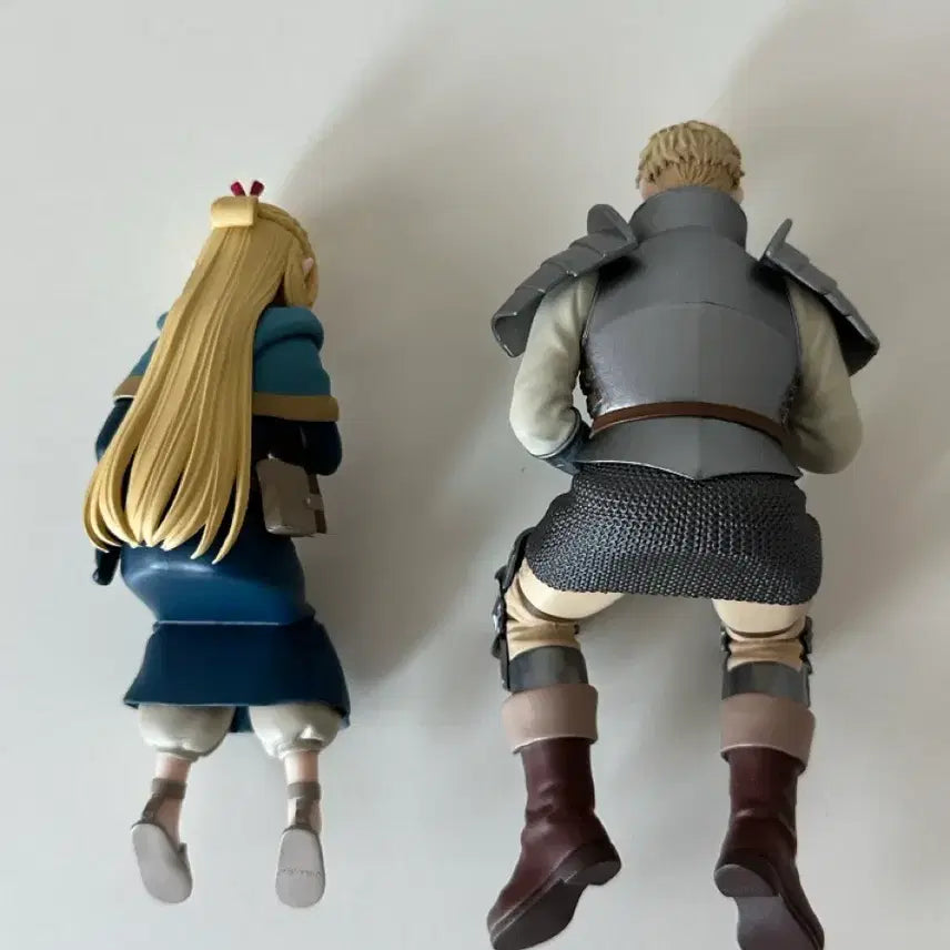 [BUNJANG] Dungeon Meshi Frieren Noodle Stopper Figures - Marsil &amp; Laios Set / 던전밥 후류 누들스토퍼 피규어 마르실 라이오스
