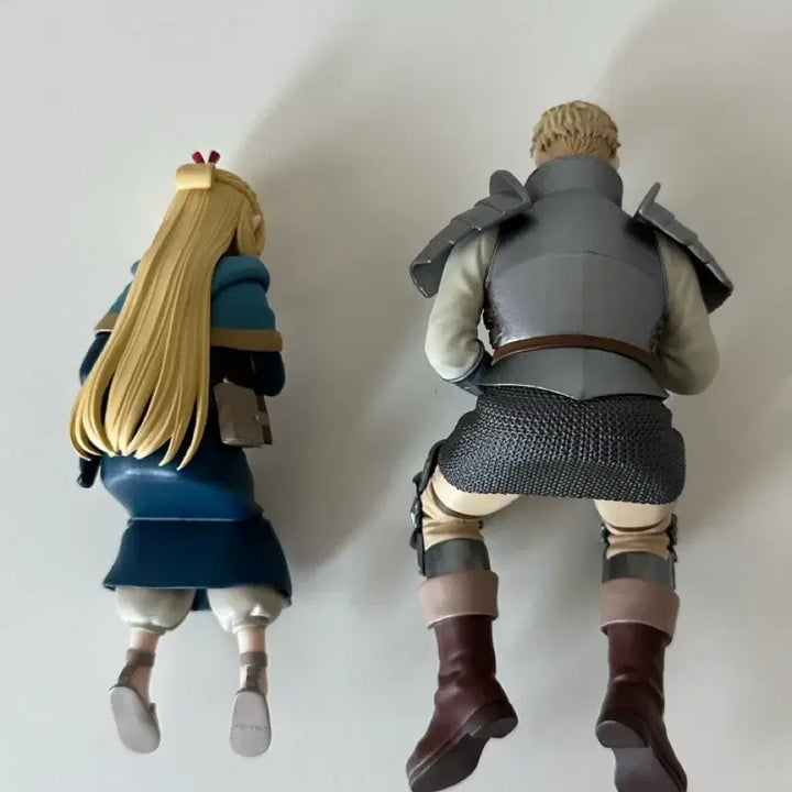 [BUNJANG] Dungeon Meshi Frieren Noodle Stopper Figures - Marsil &amp; Laios Set / 던전밥 후류 누들스토퍼 피규어 마르실 라이오스