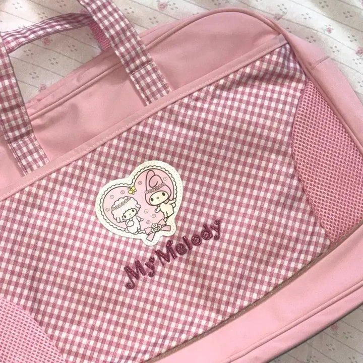[BUNJANG] Sanrio My Melody Piano-chan Shoulder Bag (2007 Vintage) / 고전 2007 마이멜로디 피아노짱 숄더백