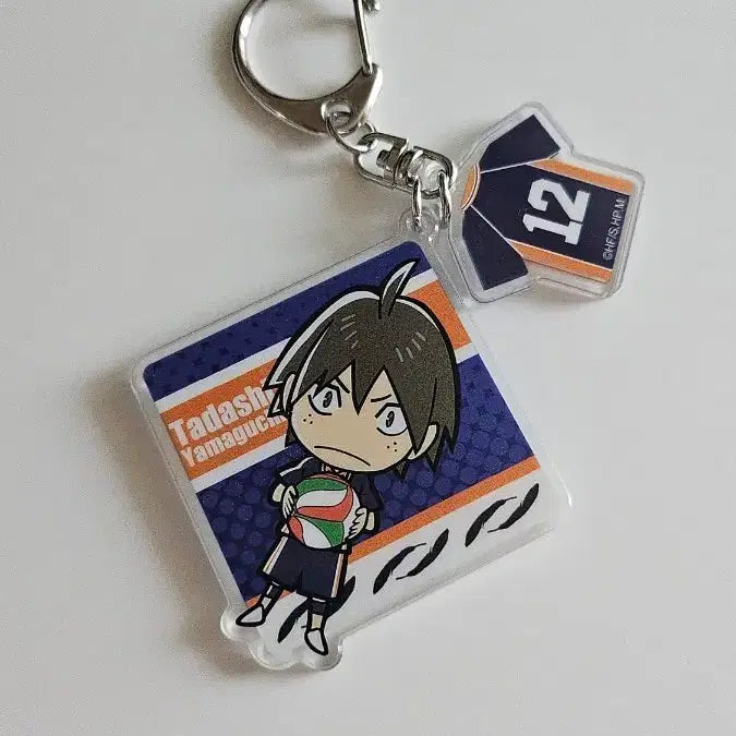 [BUNJANG] Haikyu!! Yamaguchi Tadashi Acrylic Keychain / (하이큐) 야마구치 타다시 아크릴 키링