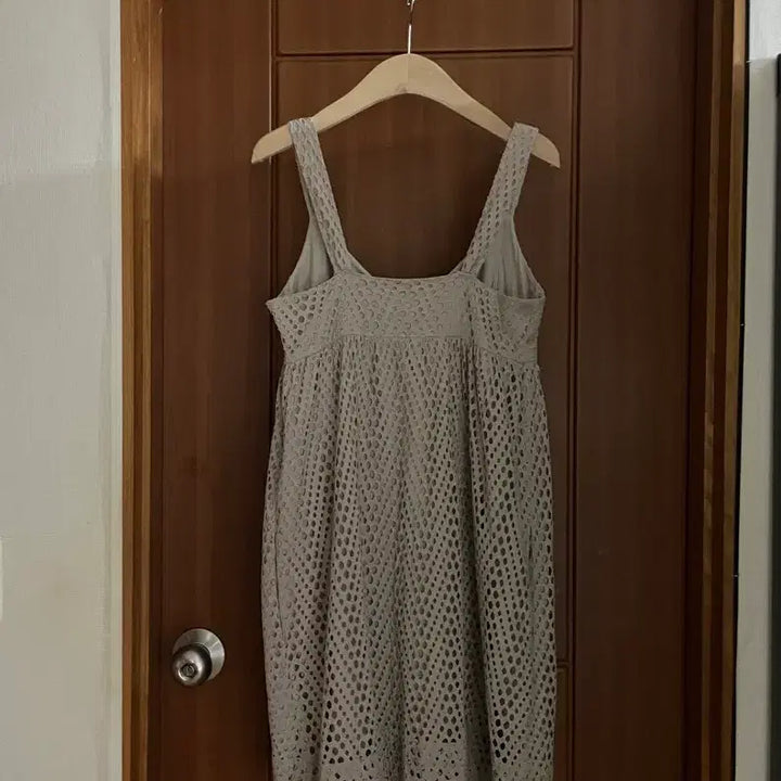 [BUNJANG] Vince Cotton Midi Dress Light Cocoa Beige / 빈스 VINCE 원피스