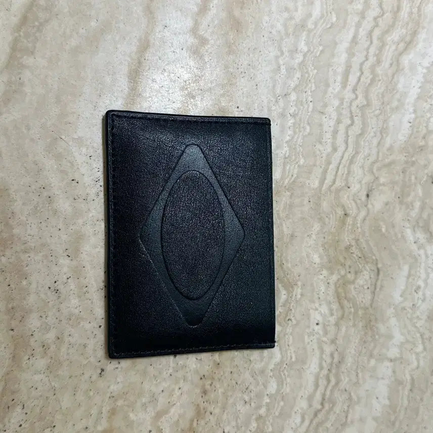 [BUNJANG] Mischief Rhombus Classic Card Holder Black / 미스치프 롬버스 클래식 카드 홀더 블랙