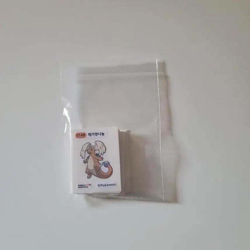 [BUNJANG] Pokemon Stickers 20-Piece Bundle Set / 띠부씰 20종 일괄 판매