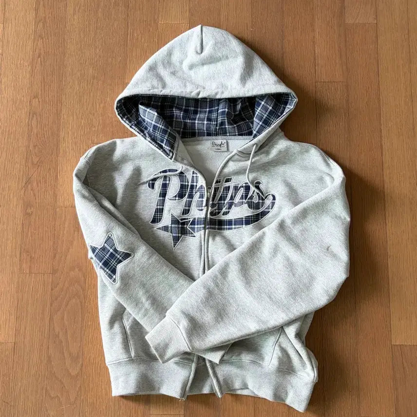 [BUNJANG] Gainsborough Star Logo Hooded Zip-Up (Size S) / 게인스보로 스타로고 후드집업