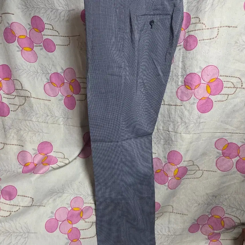 [BUNJANG] Analdo Bassini Check Pattern Slacks / 아날도 바씨니 체크 슬랙스 78(30)