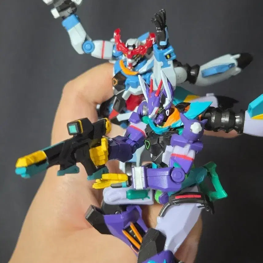 [BUNJANG] Custom Painted G-Frame Zaku + Zephyrus / g프레임 지쿠악스+지프레드 도색작
