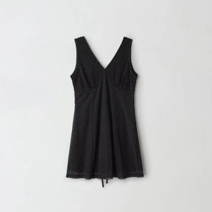[BUNJANG] Sover M Black Dot Dress / 소버샵 블랙 도트 원피스