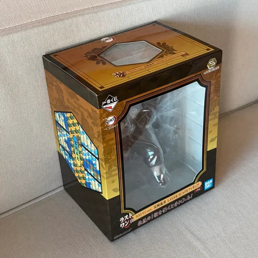 [BUNJANG] Demon Slayer: Kimetsu no Yaiba Giyu Layer Scape Last One Prize Figure (Sealed) / (미개봉) 귀멸의칼날 LAYER SCAPE 병풍 기유 라스트원 피규어