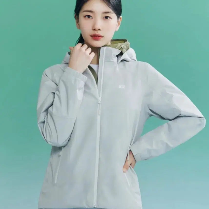 [BUNJANG] K2 Surround Gore-Tex 2L Jacket W - Pearl Grey (Womens 95) / (새상품) K2 케이투 써라운드 고어 2L 자켓W 바람막이 95 펄그레이