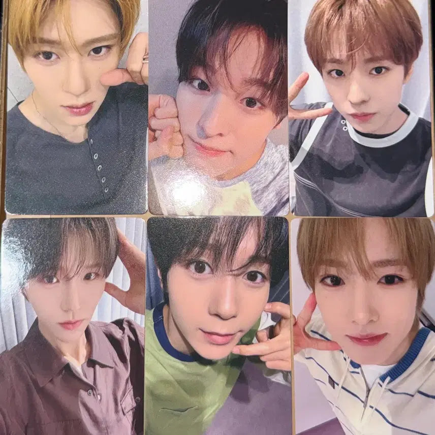 [BUNJANG] NCT WISH Jump Up Lucky Draw Photocard Set (6) / 엔시티위시 260519점프업 미공포 1set(6)