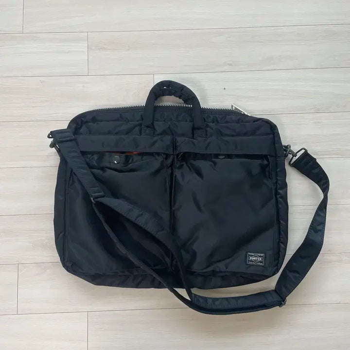 [BUNJANG] Porter Tanker 2-Way Briefcase Black / 포터 탱커 투웨이 브리프케이스 블랙