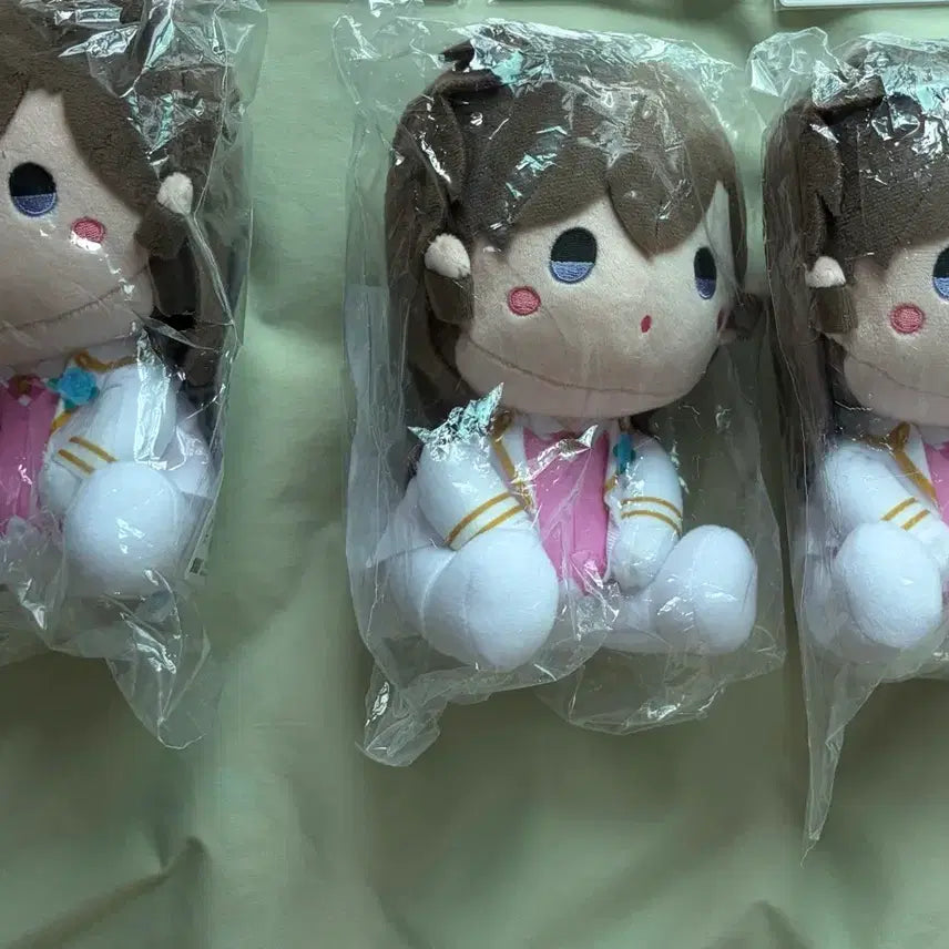 [BUNJANG] Detective Conan Sega Lucky Draw White &amp; Black Ran Mori "Nuigurumi" Plush Doll / 명탐정코난 세가럭키쿠지 white&amp;black 인형 누이 미란이 모리란