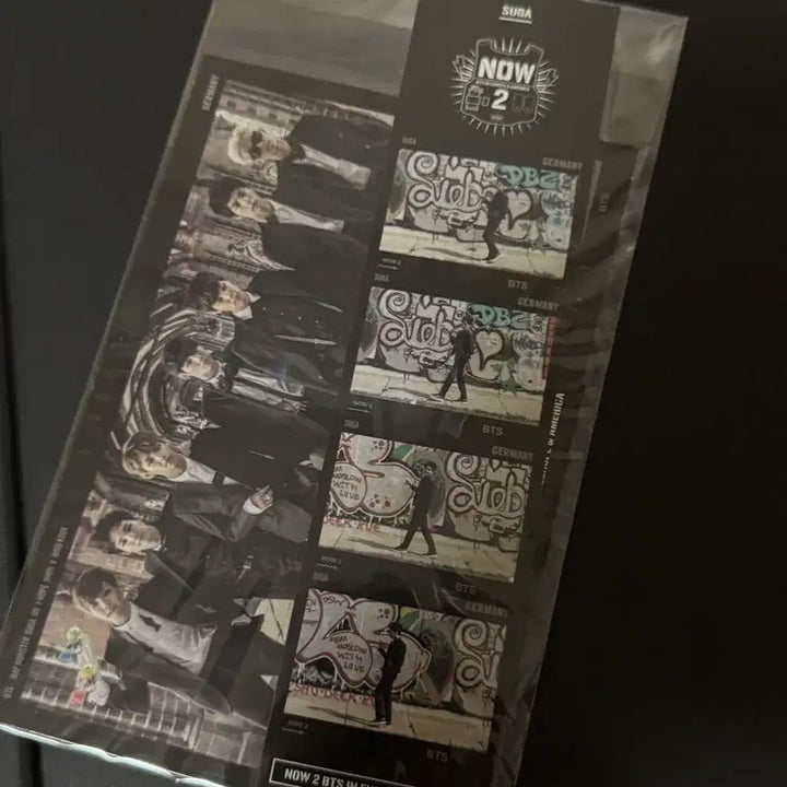 [BUNJANG] BTS NOW 2 Suga Bookmark (Sealed) / 방탄소년단 나우2 북마크 슈가 bts now2 dvd suga