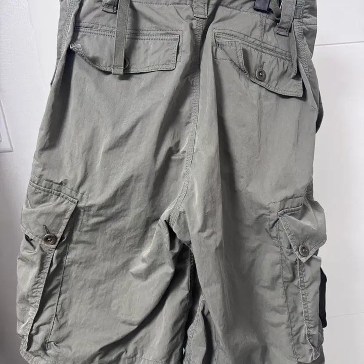 [BUNJANG] Union Blue Bermuda Cargo Pants Khaki M / 유니온블루 버뮤다 카고 팬츠 카키 M