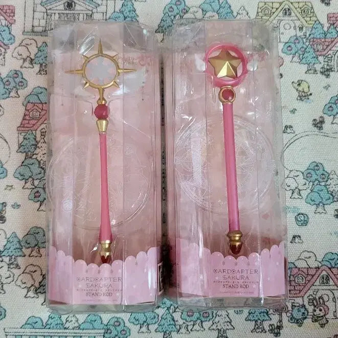 [BUNJANG] Cardcaptor Sakura Stand Rods Set / 카드캡터 사쿠라 스탠드 로드 2종