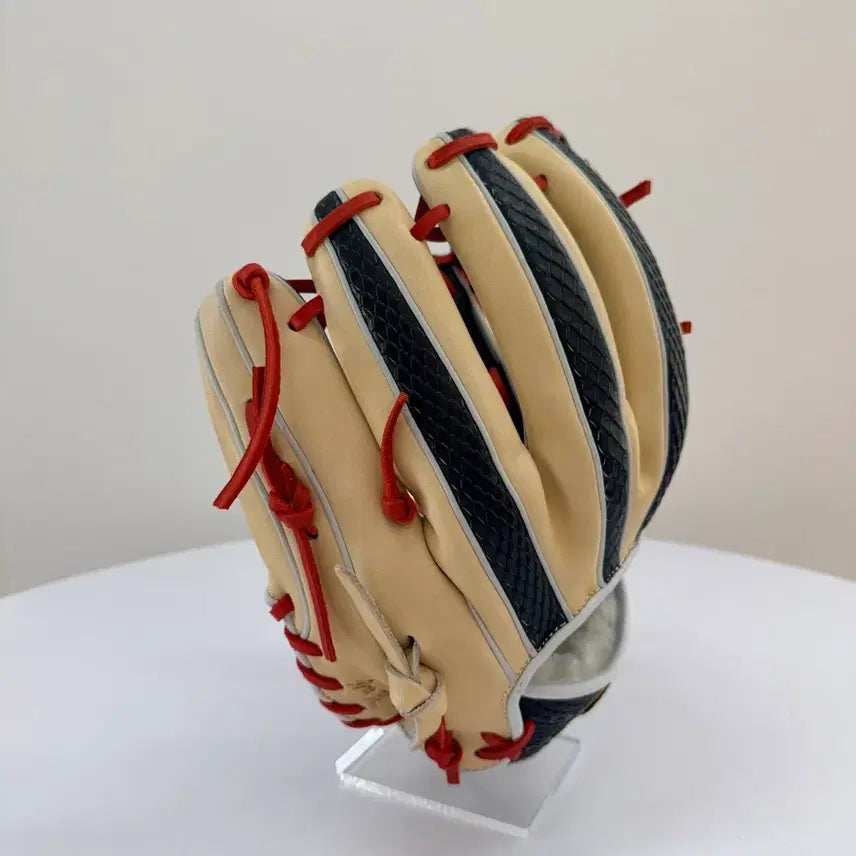 [BUNJANG] Gajok Baseball Dongwol Infielder Glove (Camel Navy) / 가족베이스볼 동월 내야글러브